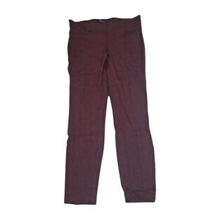 Zac &‎ Rachel Legging Cropped Short Pants Red Wine No packets Womens Large